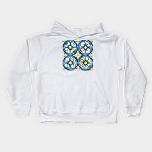 Italian Majolica Tile 14 Kids Hoodie